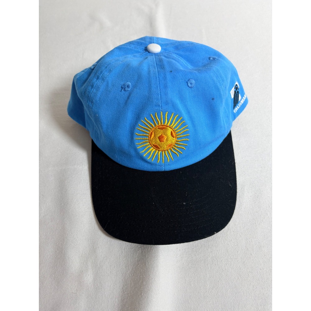 Talisman Argentina Soccer Hat One size Blue Black New Sun of May Snapback Cap
